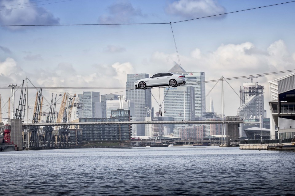 Photo nouvelle Jaguar XF - Londres (2015)