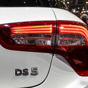 Photo DS 5 restylée – Salon de Genève 2015