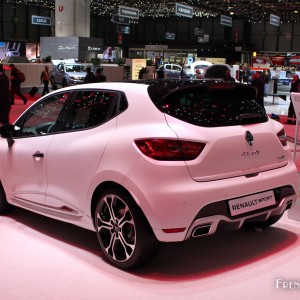 Photo Renault Clio IV RS Cup – Salon de Genève 2015