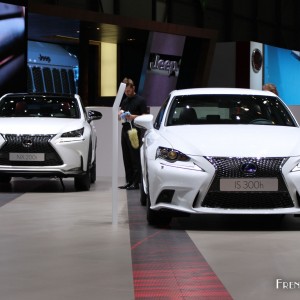 Photo Lexus NX 200t et IS 300h – Salon de Genève 2015