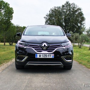 Photo face avant Renault Espace V Initiale Paris (Avril 2015)