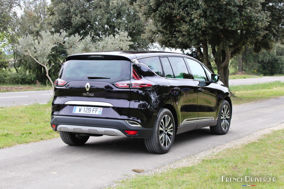 Photo 3/4 arrière Renault Espace V Initiale Paris (Avril 2015)