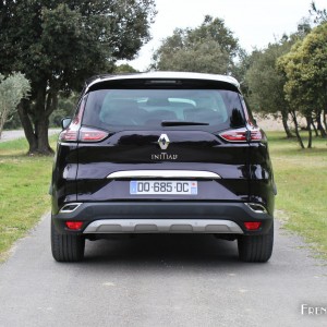 Photo vue arrière Renault Espace V Initiale Paris (Avril 2015)