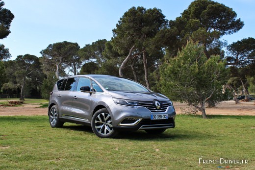 Photo Renault Espace V Gris Cassiopée (Avril 2015)