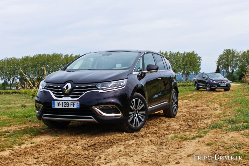 Photo Renault Espace V Initiale Paris Noir Améthyste (Avril 201