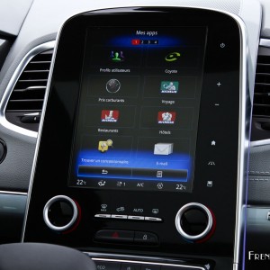 Photo Applications tablette tactile R-Link 2 Renault Espace V In