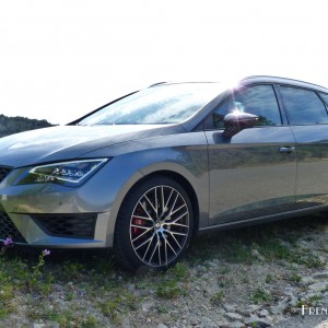 Photo essai SEAT Leon ST Cupra Gris Pyrénéen – 2.0 TSI 280 (Av