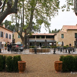 Cour intérieure – Domaine de Manville – Les Baux de Provence (1