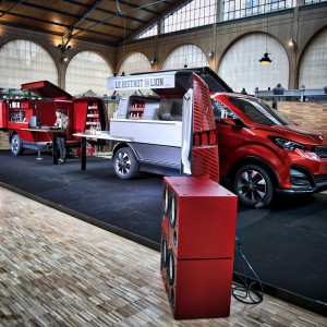 Photo FoodTruck Peugeot – Carreau du Temple (Avril 2015)