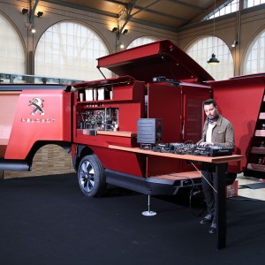 Photo FoodTruck Peugeot – Carreau du Temple (Avril 2015)