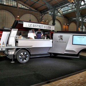 Photo FoodTruck Peugeot – Carreau du Temple (Avril 2015)