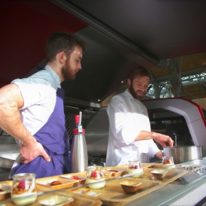 Photo FoodTruck Peugeot – Carreau du Temple (Avril 2015)