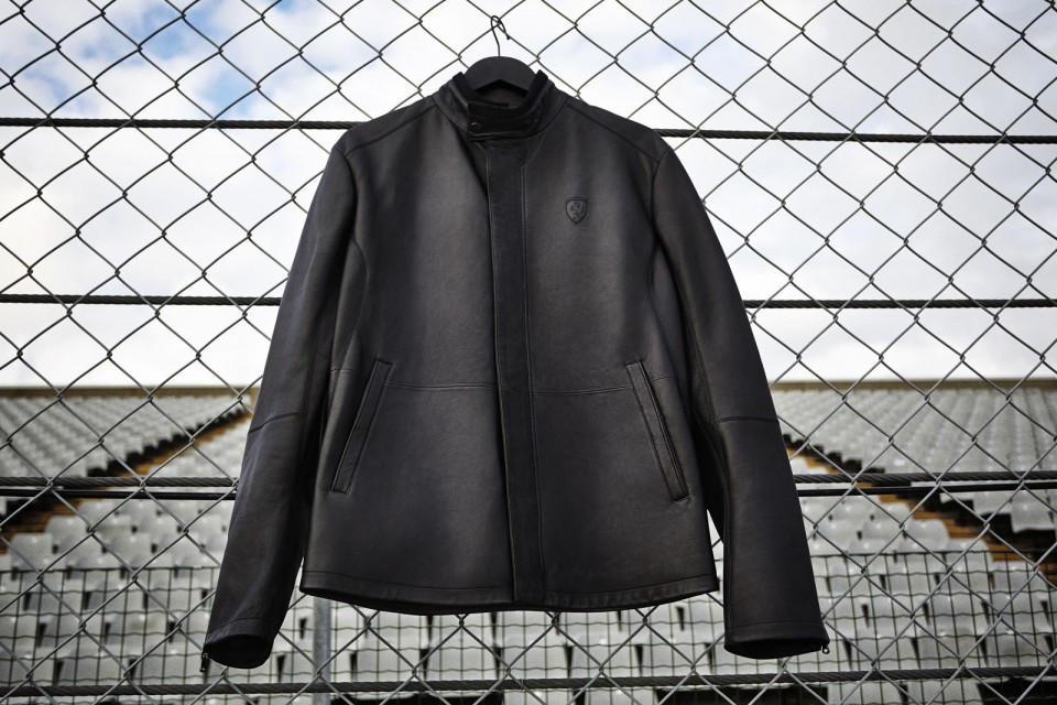 Veste en cuir SF Premium Leather Jacket - PUMA Ferrari Premium Collection (2015)
