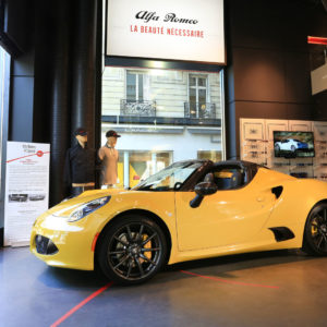 Alfa Romeo 4C Spider (2015) – MotorVillage Paris (Avril 2015)