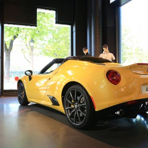 Alfa Romeo 4C Spider (2015) – MotorVillage Paris (Avril 2015)