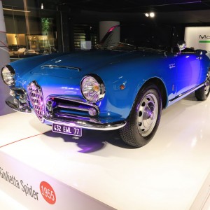 Alfa Romeo Giulietta Spider (1955) – MotorVillage Paris (Avril 2