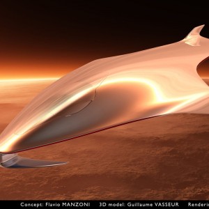 Photo Ferrari volante « OVNI » – Flavio Manzoni
