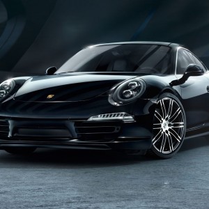 Photo officielle Porsche Boxster et 911 Carrera Black Edition (2