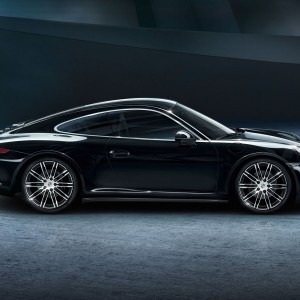 Photo officielle Porsche Boxster et 911 Carrera Black Edition (2