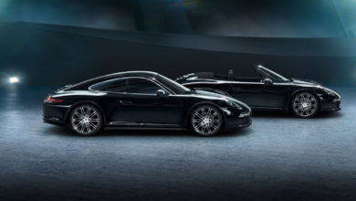 Photo of Porsche Boxster et 911 Carrera Black Edition