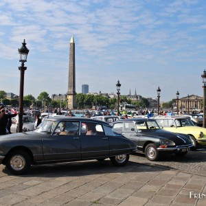 Défilé de Citroën DS à Paris – DS Week 2015