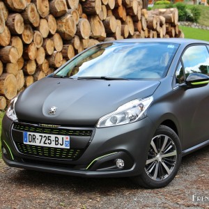 Photo essai Peugeot 208 Allure Ice Silver restylée (Mai 2015)