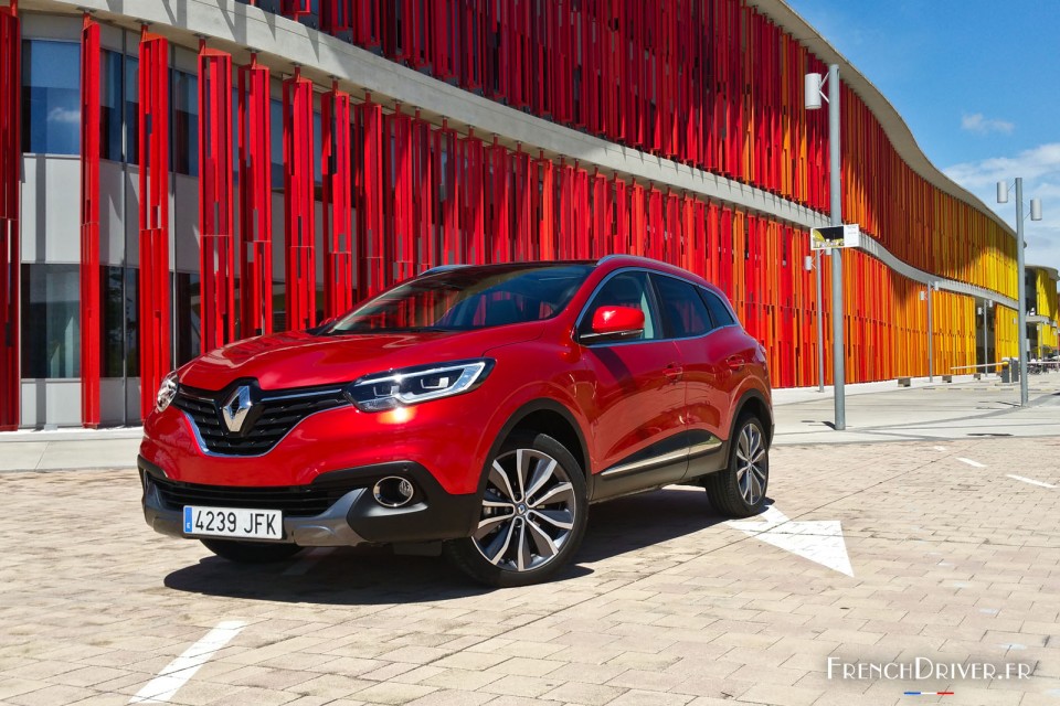 Photo essai Renault Kadjar Intens Rouge Flamme - Espagne (Juin 2