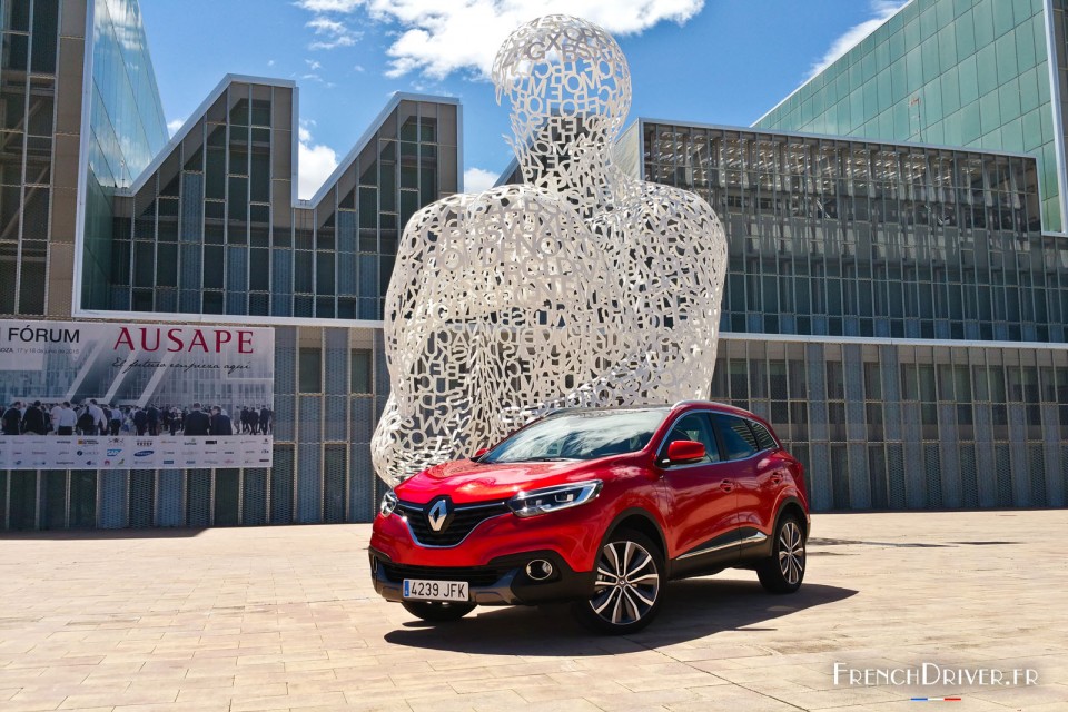 Photo essai Renault Kadjar Intens Rouge Flamme - Espagne (Juin 2