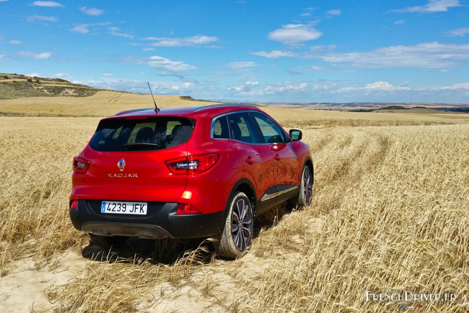 Photo essai Renault Kadjar Intens Rouge Flamme - Espagne (Juin 2