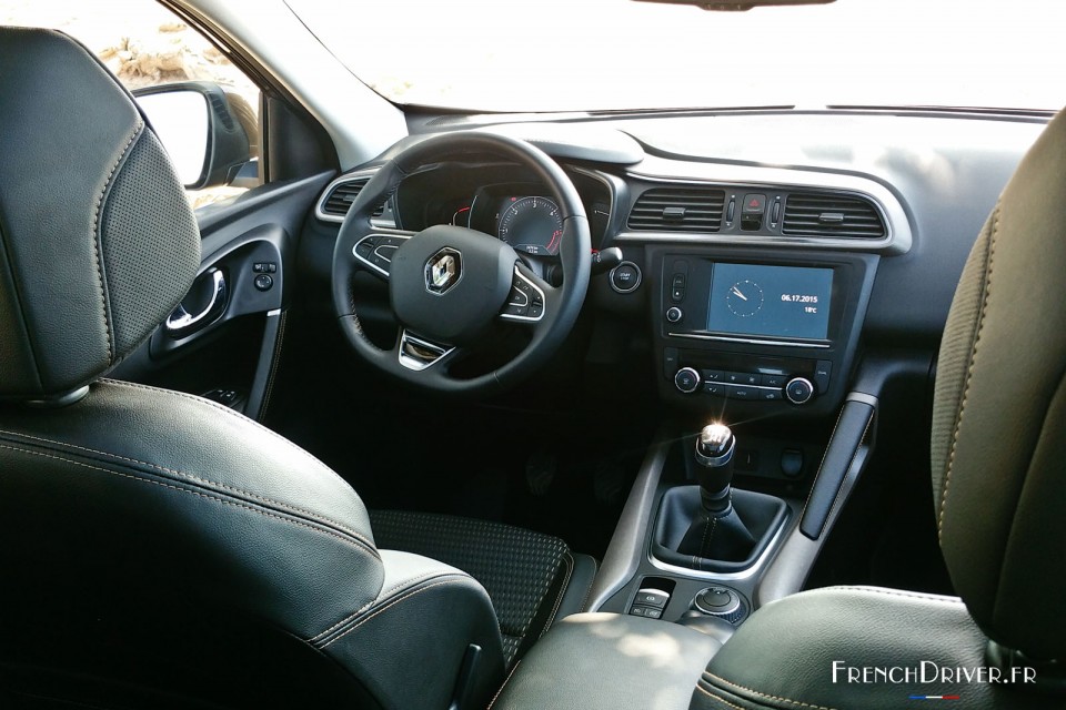 Photo poste de conduite Renault Kadjar Edition One (Juin 2015)
