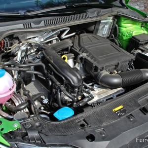 Photo moteur 1.0 Eco TSI 110 SEAT Ibiza Connect restylée (Juin