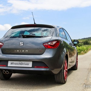 Photo essai SEAT Ibiza FR restylée Gris Pyrénéen (Juin 2015)