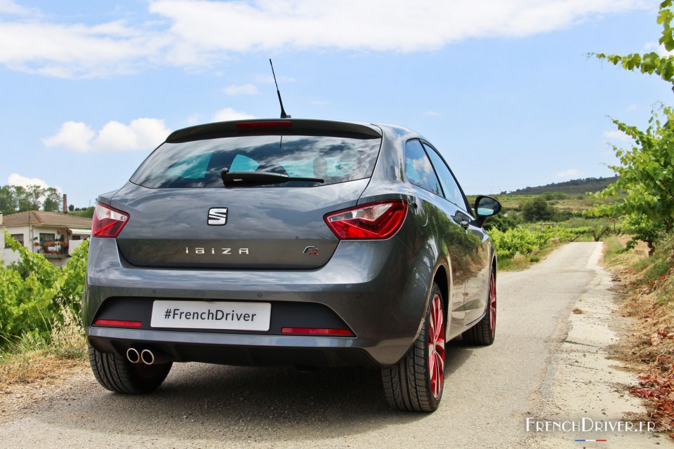 Photo essai SEAT Ibiza FR restylée Gris Pyrénéen (Juin 2015)