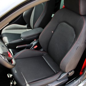 Photo sièges avant SEAT Ibiza FR restylée (Juin 2015)