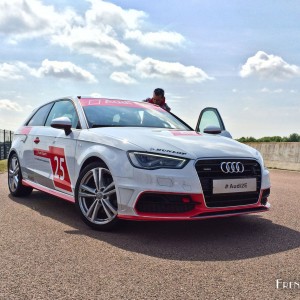 Photo Audi A3 #Audi2E driving experience – La Ferté Gaucher (Ma