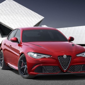 Photo officielle nouvelle Alfa Romeo Giulia (2015)