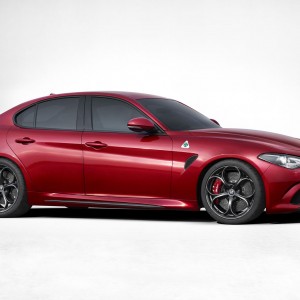 Photo officielle nouvelle Alfa Romeo Giulia (2015)