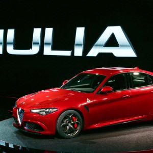 Photo officielle nouvelle Alfa Romeo Giulia (2015)