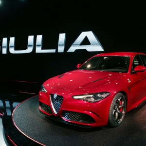 Photo officielle nouvelle Alfa Romeo Giulia (2015)