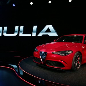 Photo officielle nouvelle Alfa Romeo Giulia (2015)