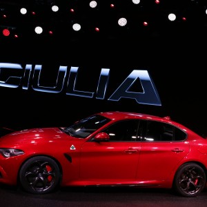 Photo officielle nouvelle Alfa Romeo Giulia (2015)