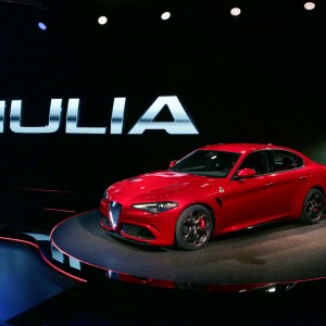 Photo officielle nouvelle Alfa Romeo Giulia (2015)