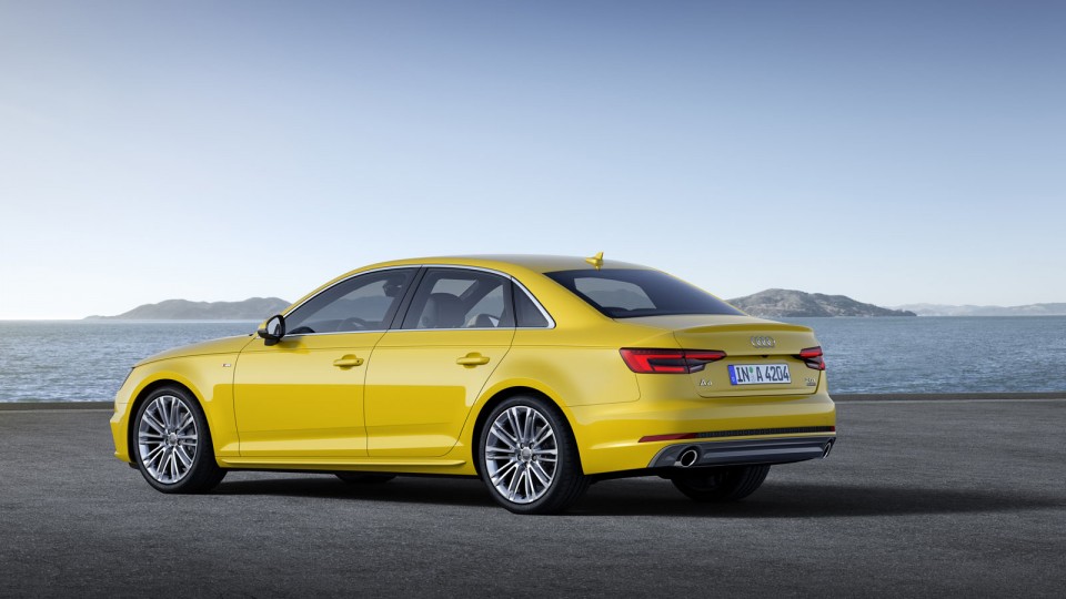 Photo officielle nouvelle Audi A4 (2015)