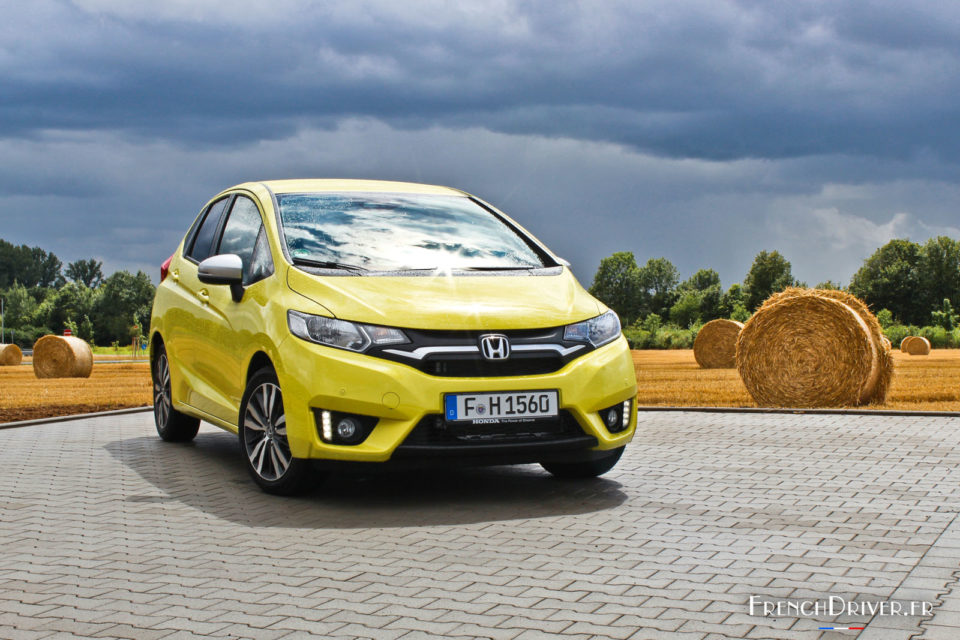 Photo essai nouvelle Honda Jazz III Jaune Magnétique (2015)