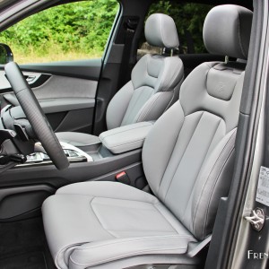Photo sièges avant cuir nouvelle Audi Q7 (2015)
