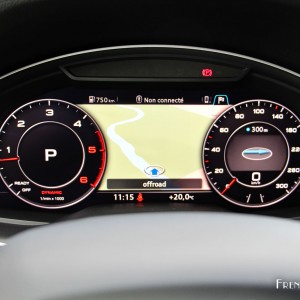 Photo virtual cockpit nouvelle Audi Q7 (2015)