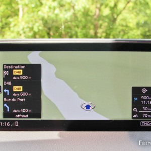 Photo navigation GPS nouvelle Audi Q7 (2015)