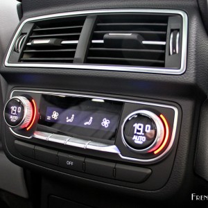 Photo climatisation arrière nouvelle Audi Q7 (2015)