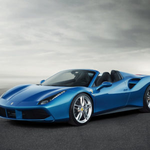 Photo officielle Ferrari 488 Spider (2015)