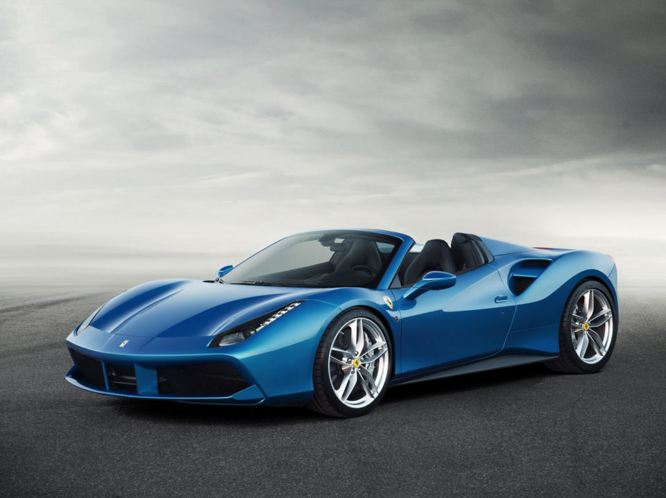 Photo officielle Ferrari 488 Spider (2015)